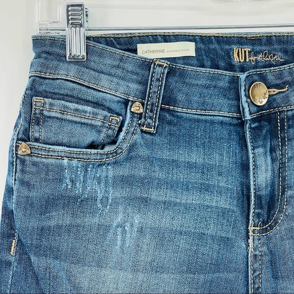 KFTK Kut from the Kloth Catherine boyfriend shorts - Picture 2 of 10